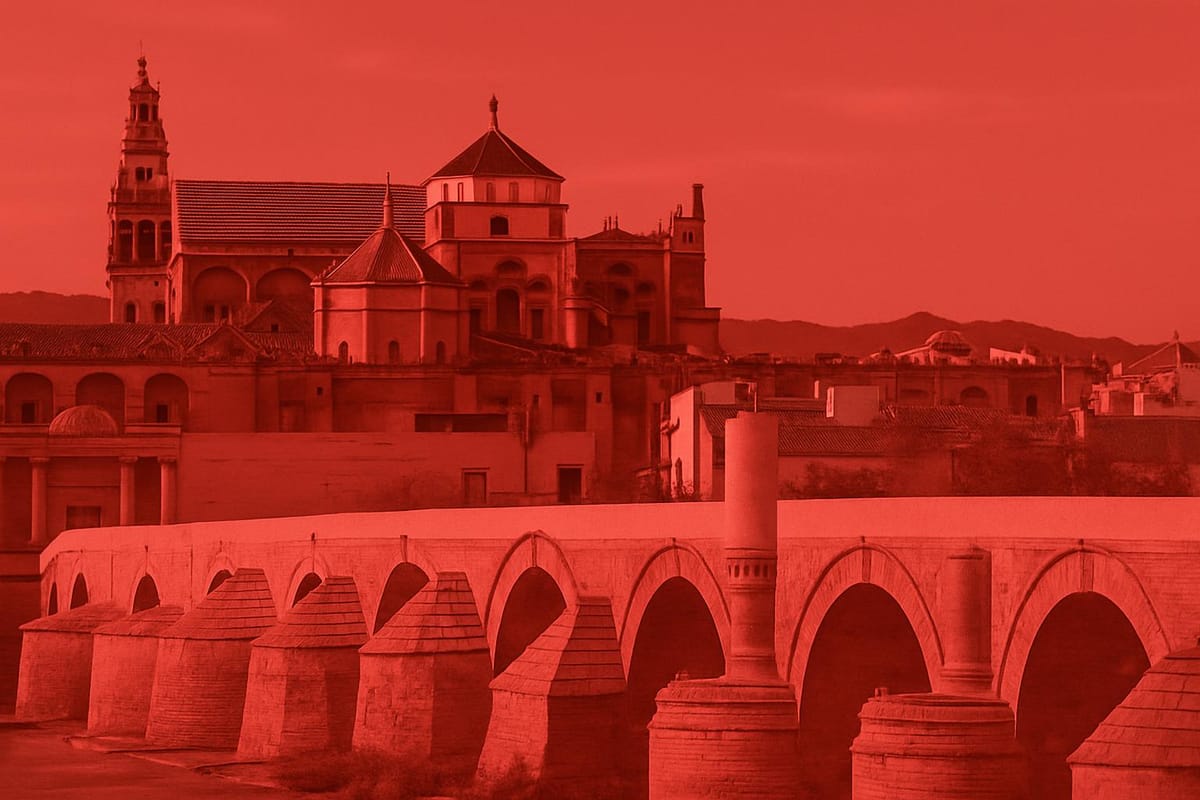 Must-see landmarks of Córdoba, Spain.