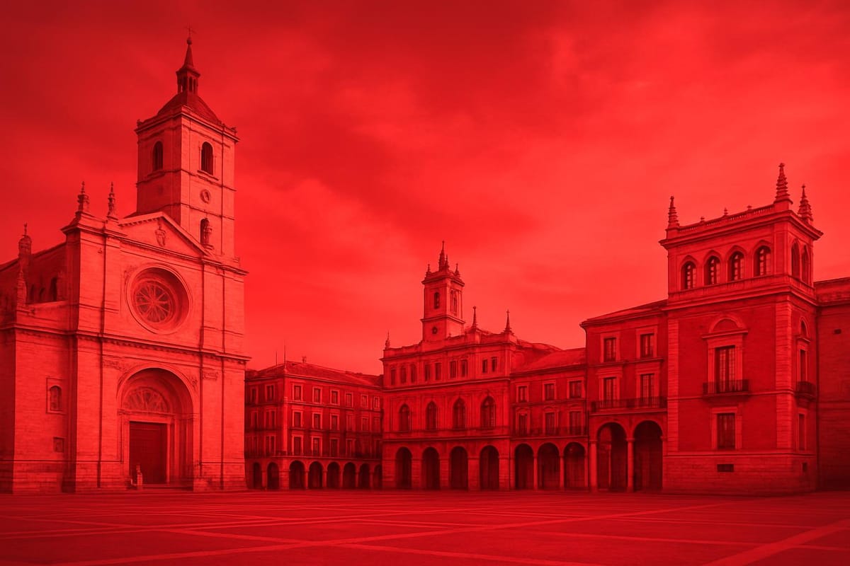 Must-see landmarks of Valladolid, Spain.