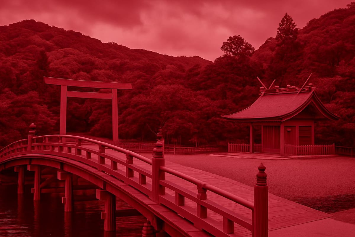Must-see landmarks of Ise, Japan.
