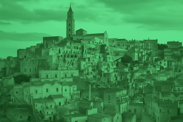 Must-see landmarks of Matera, Italy.
