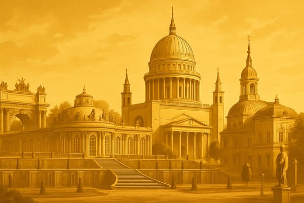 Must-see landmarks of Potsdam, Germany.