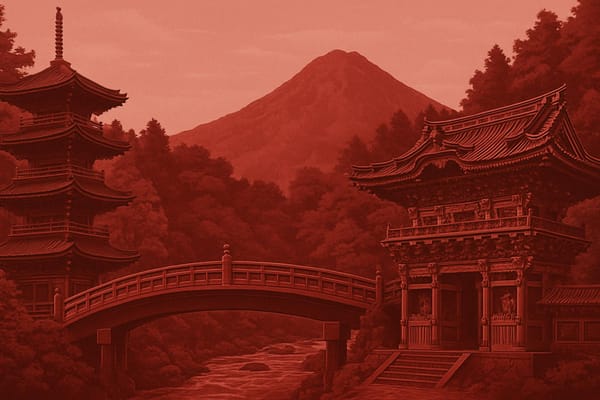 Must-see landmarks of Nikko, Japan.