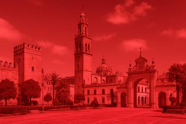 Must-see landmarks of Jerez de la Frontera, Spain.