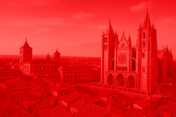 Must-see landmarks of León, Spain.