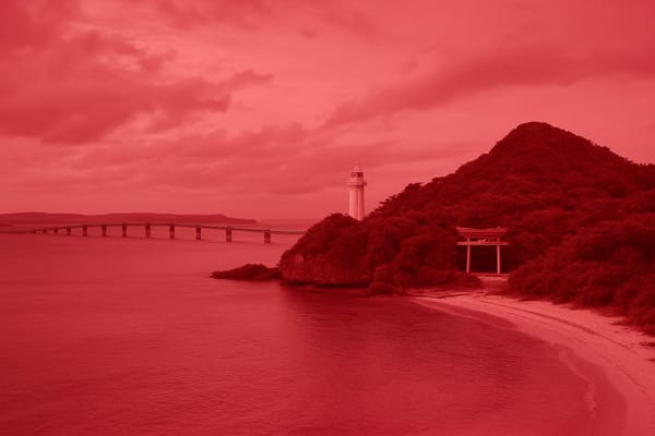 Must-see landmarks of Ishigaki, Japan.